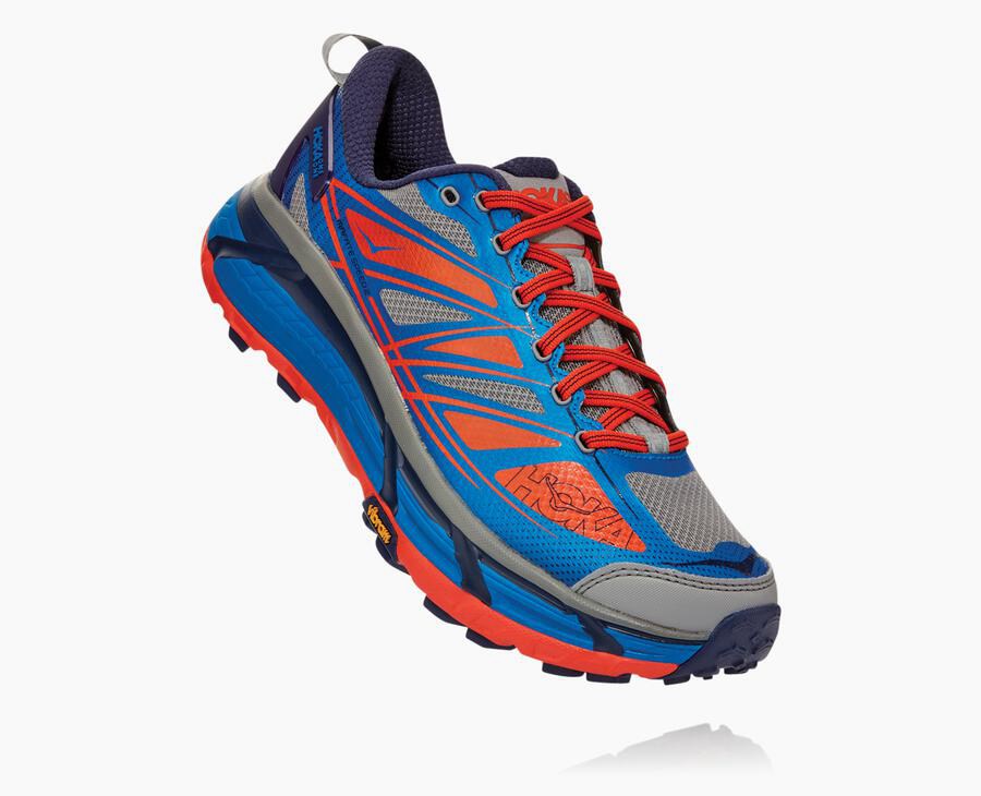 Tenis Hoka One One Trail Hombre Azules - Mafate Speed 2 - RGHS94620